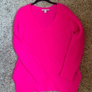 Autumn Cashmere Hot Pink Sweater, S